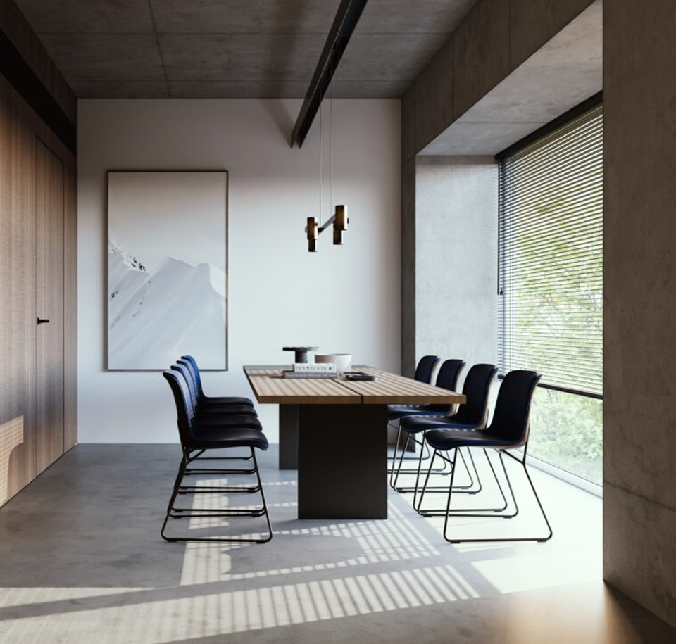 Sengfelder Mobimex - Stuhl Q5 mit Armlehne