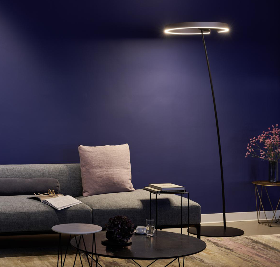 Sengfelder Occhio - Stehleuchte Mito Raggio gold matt