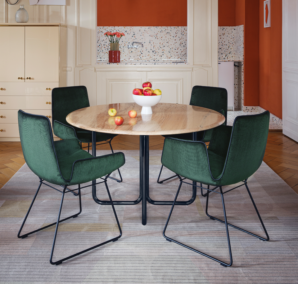 Sengfelder Freifrau - Stuhl Amelie Armchair High