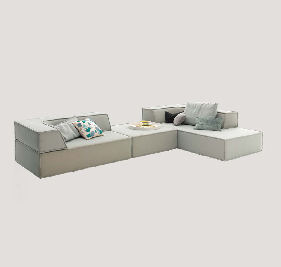 Sengfelder COR - Sofa Trio mit Schlafsofa