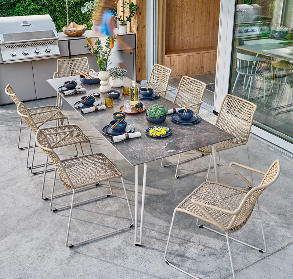 Sengfelder Weishäupl - Outdoor-Stuhl Slope