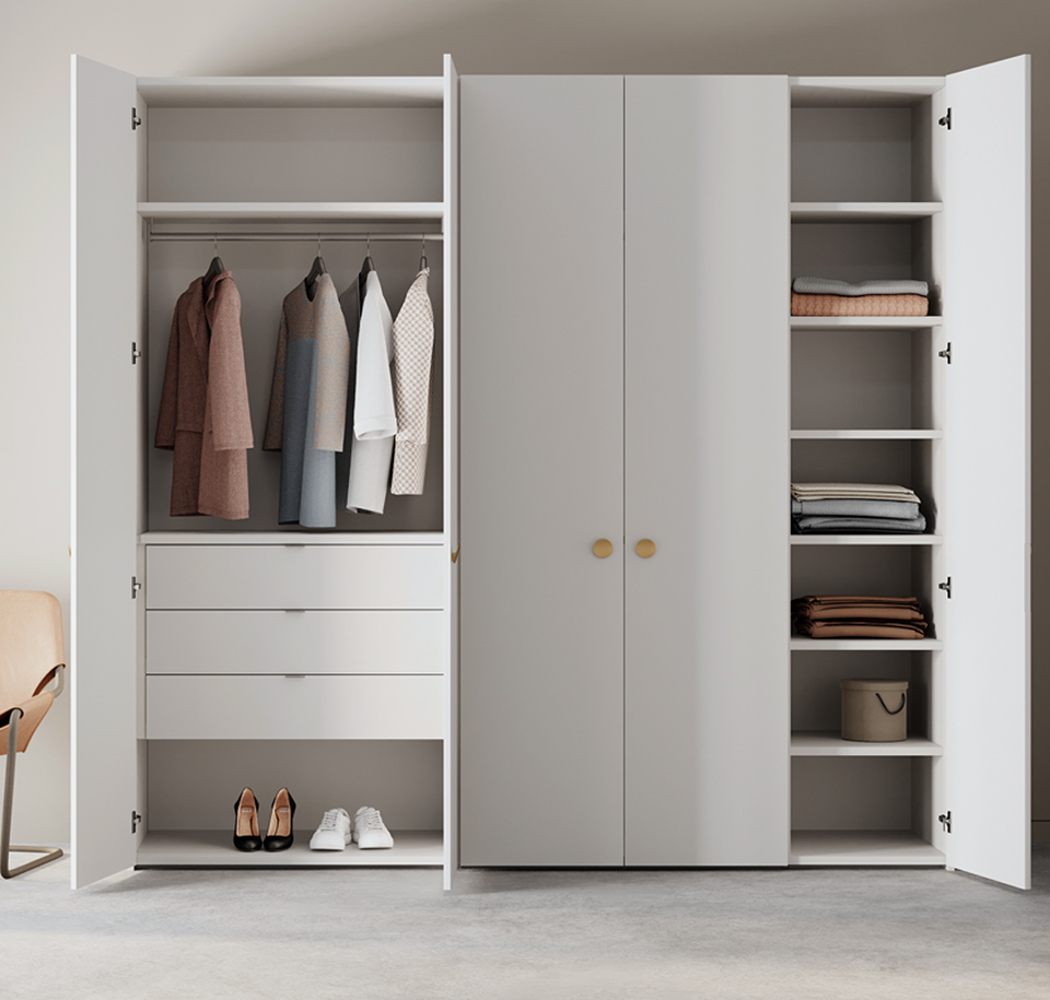 Sengfelder Interlübke - Kleiderschrank Intaro 5-türig