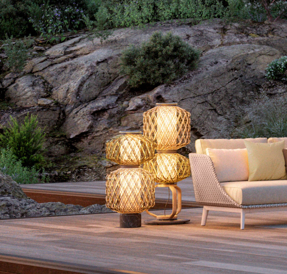 Sengfelder Dedon - Outdoor-Leuchte Tebu