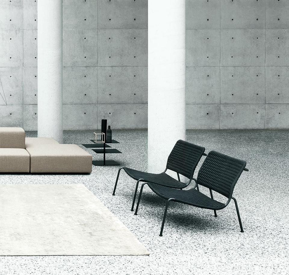 Sengfelder Living Divani - Sessel Carbon Frog