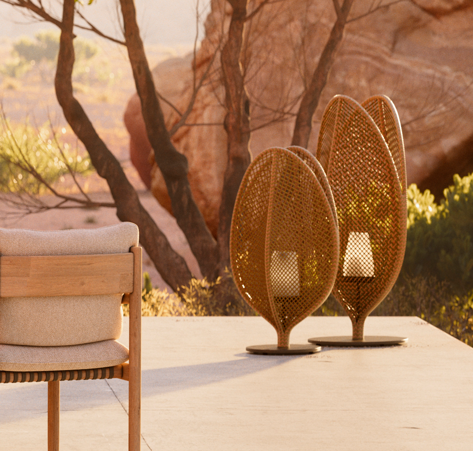 Sengfelder Dedon - Outdoor-Leuchte Scoora Lantern S