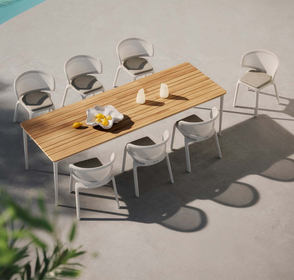 Sengfelder Dedon - Outdoor-Stuhl Seashell Nuo