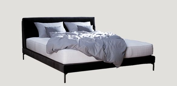 Sengfelder 1-Schramm-Betten-Origins-Complete-Cleo-Bett-stoff-dunkel.webp