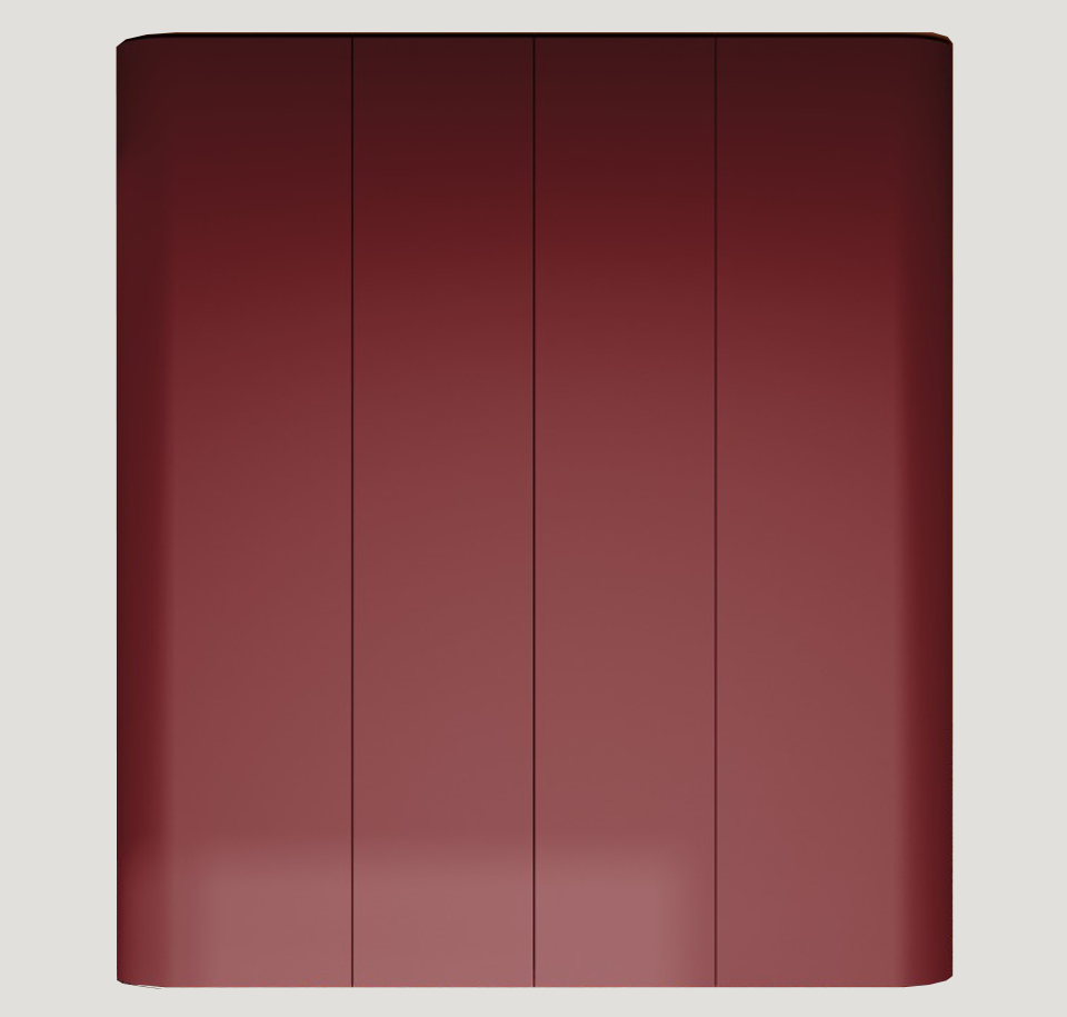 Sengfelder Schönbuch - Schrank Cabin mit gerundeten Elementen