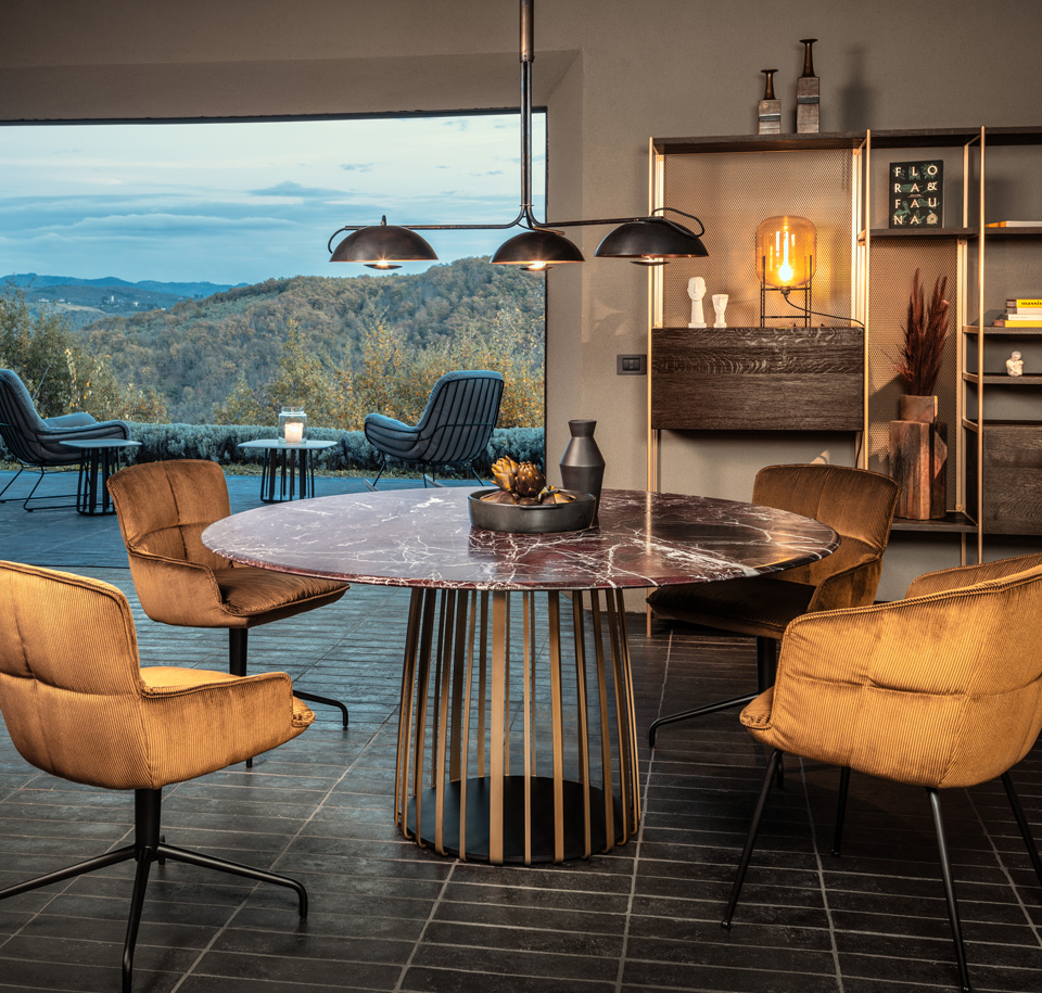 Sengfelder Janua - Tisch BC07 Basket rund