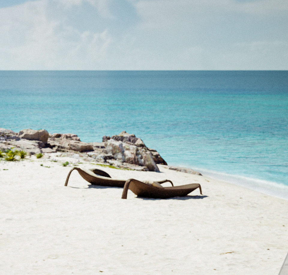 Sengfelder Dedon - Outdoor-Liege Leaf