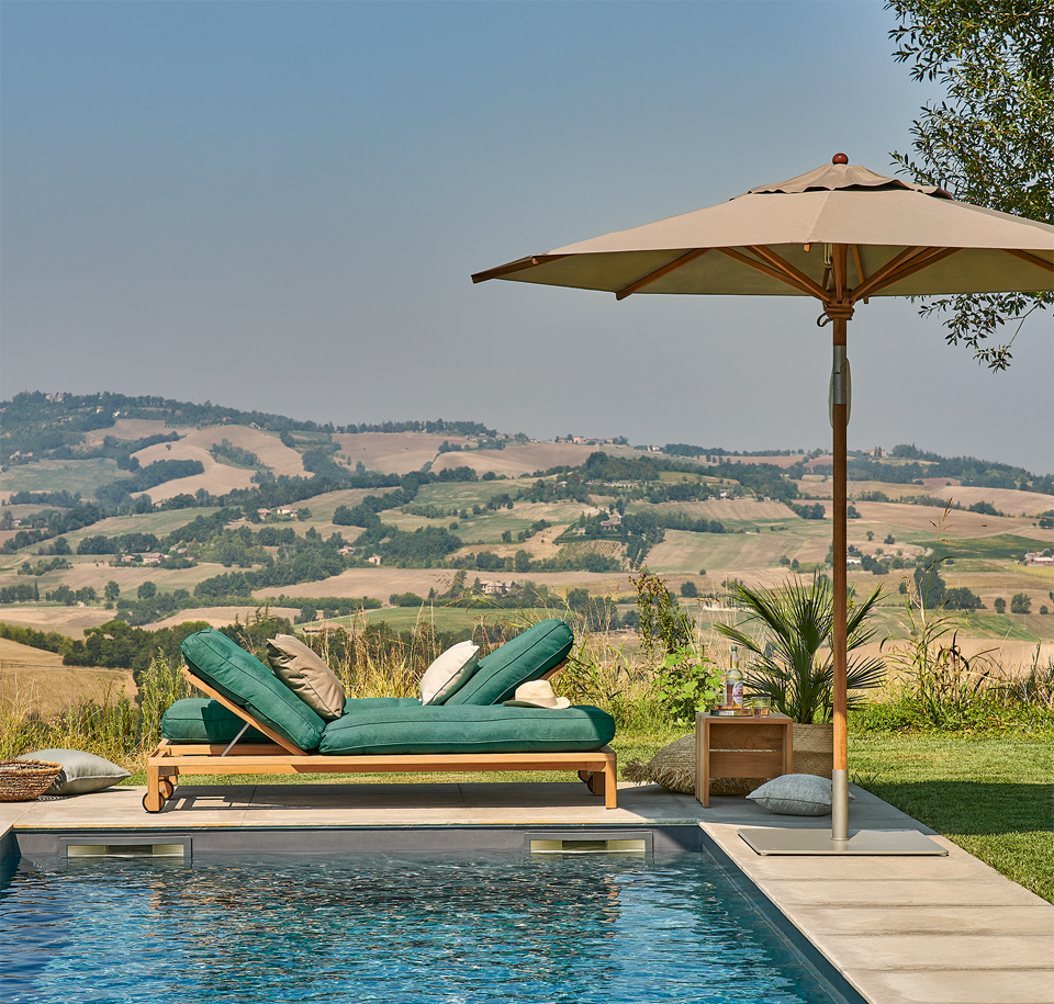 Sengfelder Weishäupl - Outdoor-Sessel New Hampton