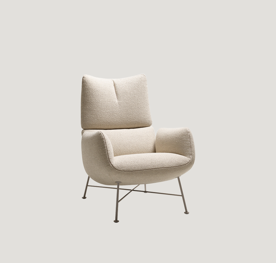 Sengfelder COR - Sessel Jalis Lounge mit Drahtgestell