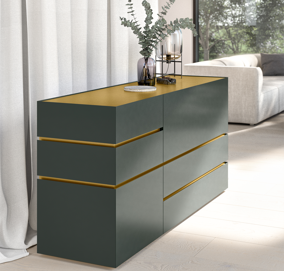 Sengfelder Interlübke - Highboard Cube Bold