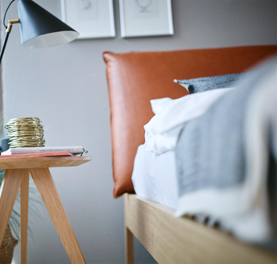 Sengfelder Möller Design - Bett Alva Eiche natur