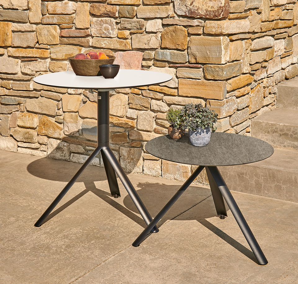 Sengfelder Weishäupl - Outdoor-Tisch Trio Tisch