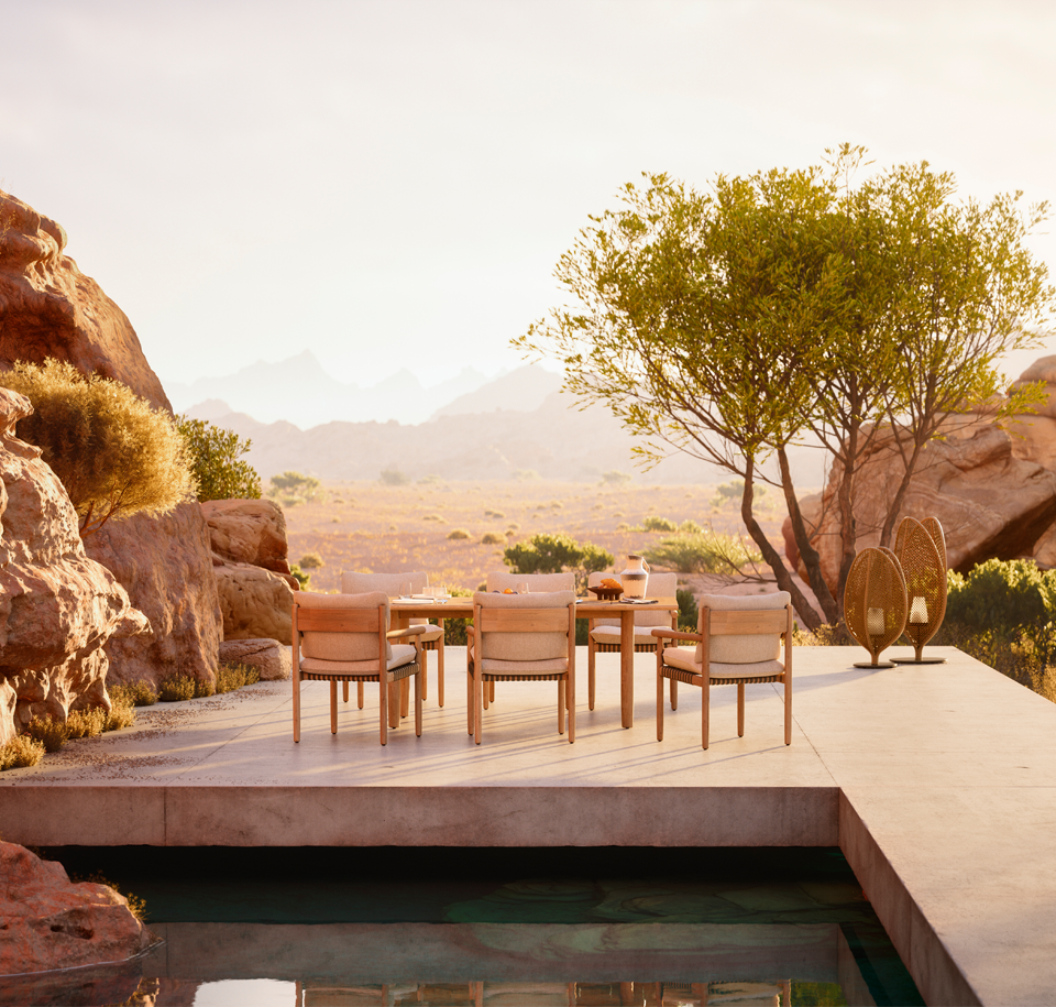 Sengfelder Dedon - Outdoor-Stuhl Tibbo Stuhl