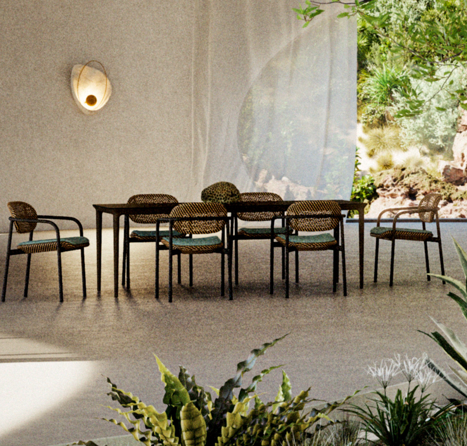 Sengfelder Dedon - Outdoor-Armlehnstuhl Roii