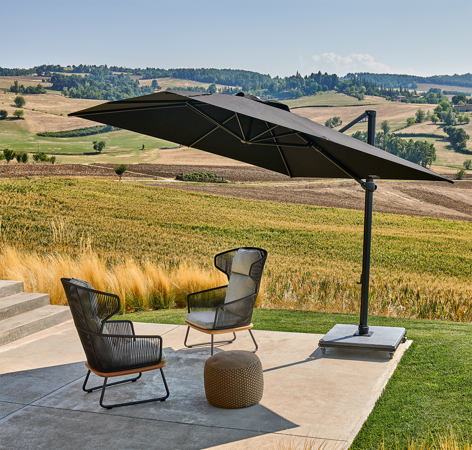 Sengfelder Weishäupl - Sonnenschirm Freiarmschirm