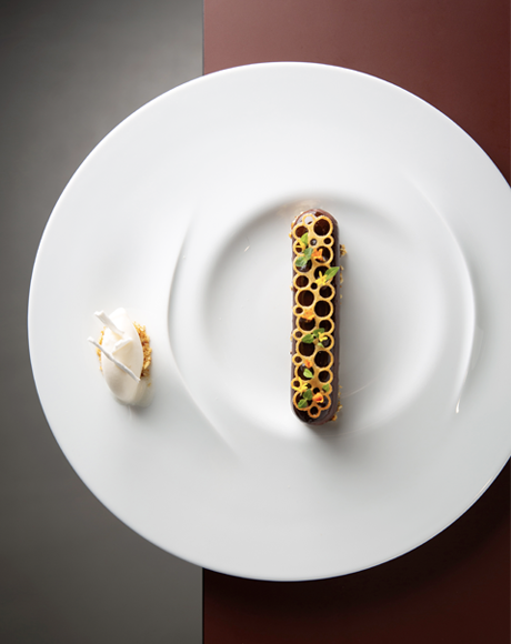 Teller mit Dessert von Mind