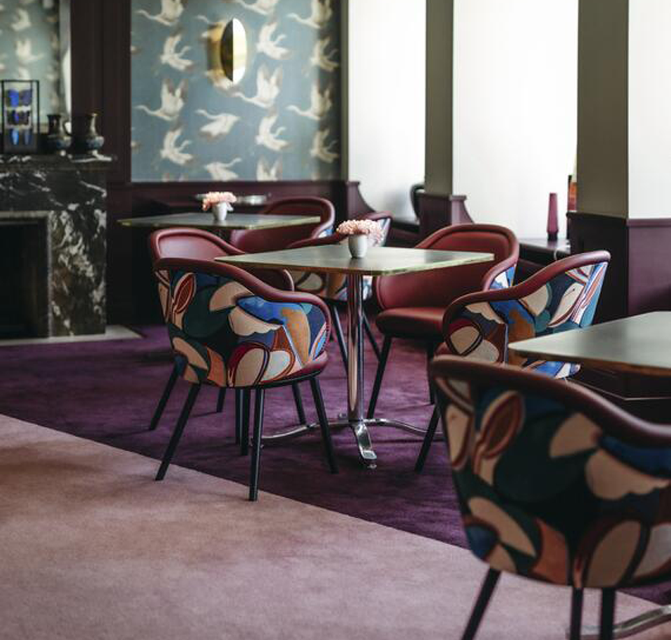 Sengfelder Freifrau - Stuhl Ona Curved Armchair