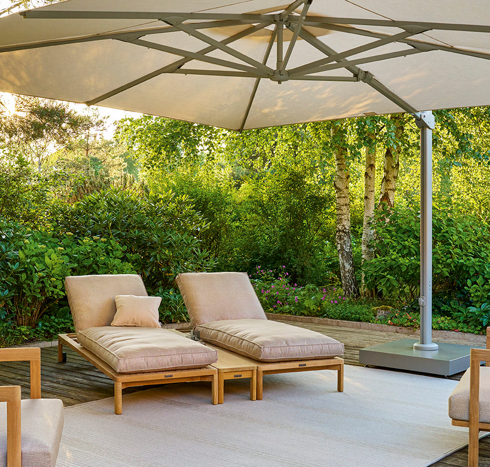 Sengfelder Weishäupl - Sonnenschirm Freiarmschirm