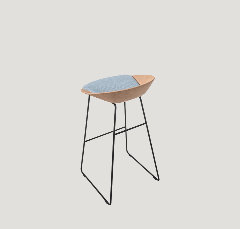 Sengfelder Mobimex - Barhocker Muse m. Holzgestell