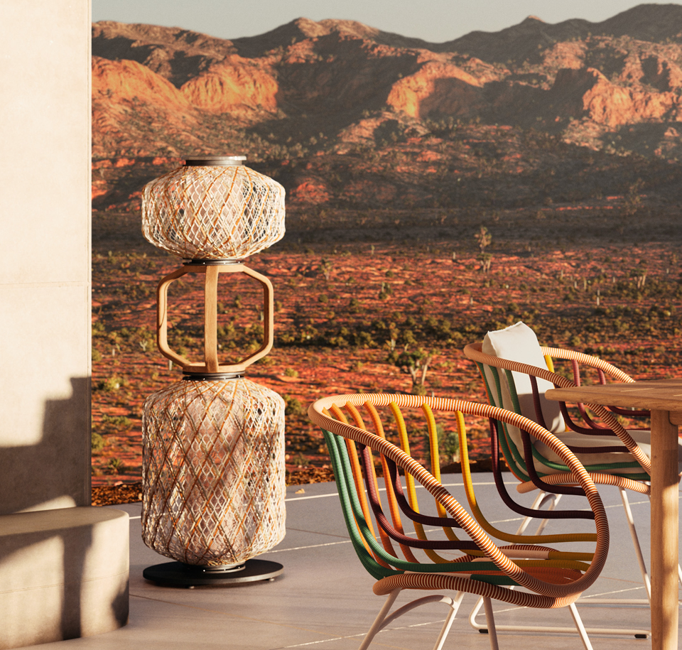 Sengfelder Dedon - Outdoor-Leuchte Tebu