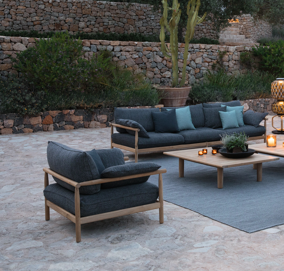 Sengfelder Dedon - Outdoor-Sofa Tibbo
