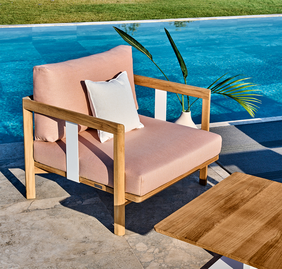 Sengfelder Weishäupl - Outdoor-Sessel New Hampton