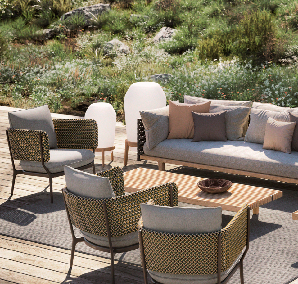 Sengfelder Dedon - Outdoor-Leuchte Loon Floorlamp L