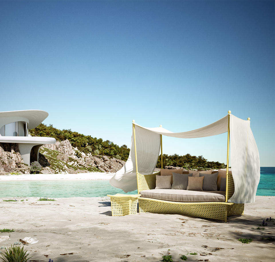 Sengfelder Dedon - Outdoor-Daybed Daydream