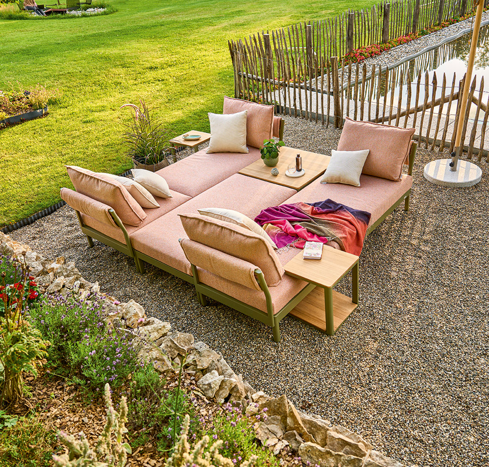 Sengfelder Weishäupl - Outdoor-Sofa Minu