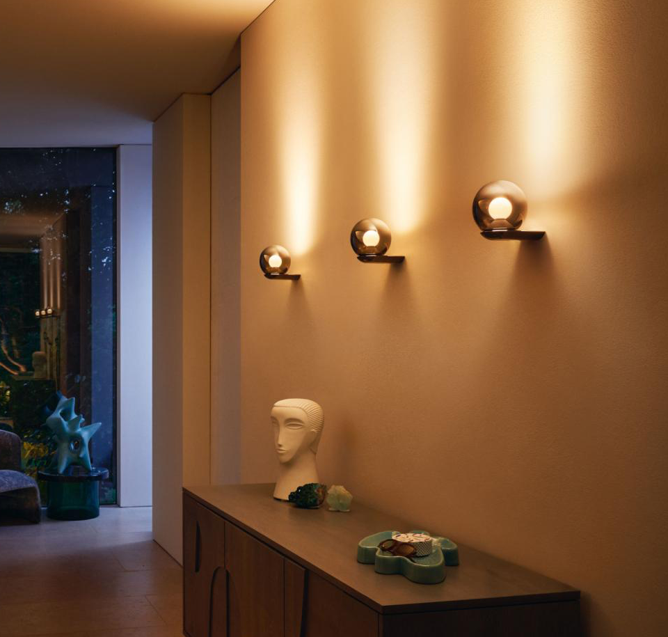 Sengfelder Occhio - Wandleuchte Luna parete