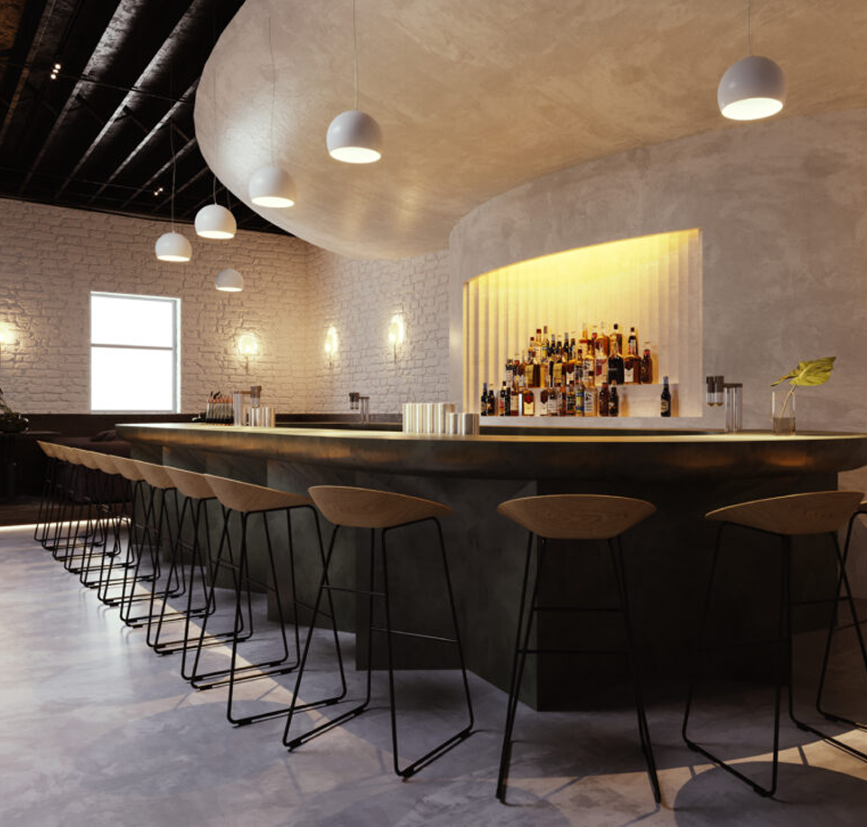 Sengfelder Mobimex - Barhocker Muse m. Metallgestell