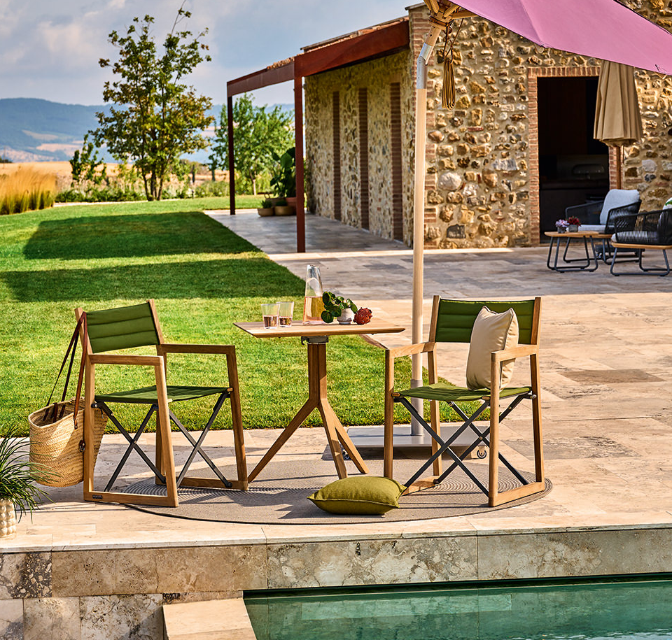 Sengfelder Weishäupl - Outdoor-Tisch Trio Tisch