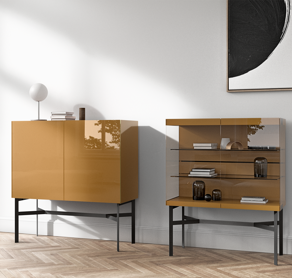 Sengfelder Interlübke - Highboard Just Cube Light