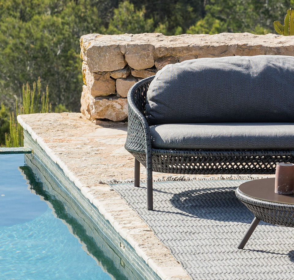 Sengfelder Dedon - Outdoor-Sofa Ahnda 2-Sitzer