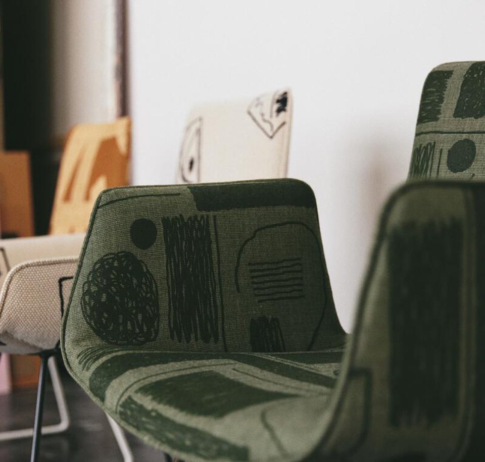 Sengfelder Freifrau - Stuhl Amelie Armchair High