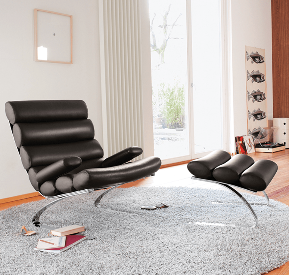 Sengfelder COR - Sessel Sinus mit Hocker