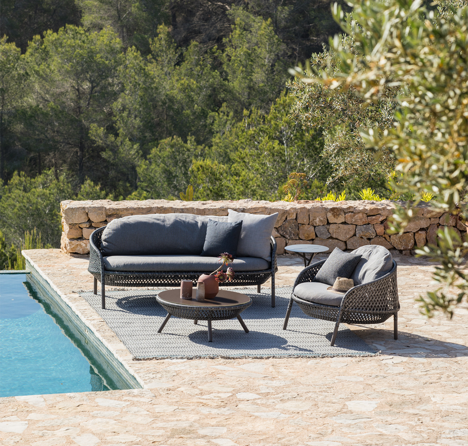 Sengfelder Dedon - Outdoor-Sofa Ahnda 2-Sitzer