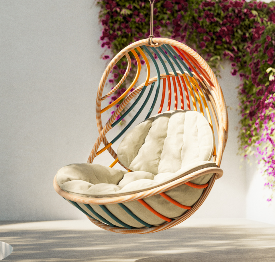 Sengfelder Dedon - Outdoor-Schaukelsessel KIDA