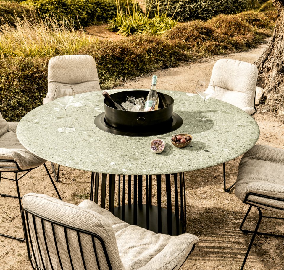 Sengfelder Janua - Tisch BC07 Basket rund