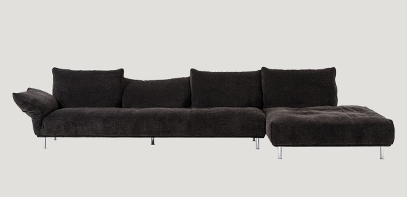Sengfelder 13-Edra-Standalto-Sofa-mit-Recamiere-Sofakombination-gellyfoam-stoff-anthrazit-füße-metall.webp