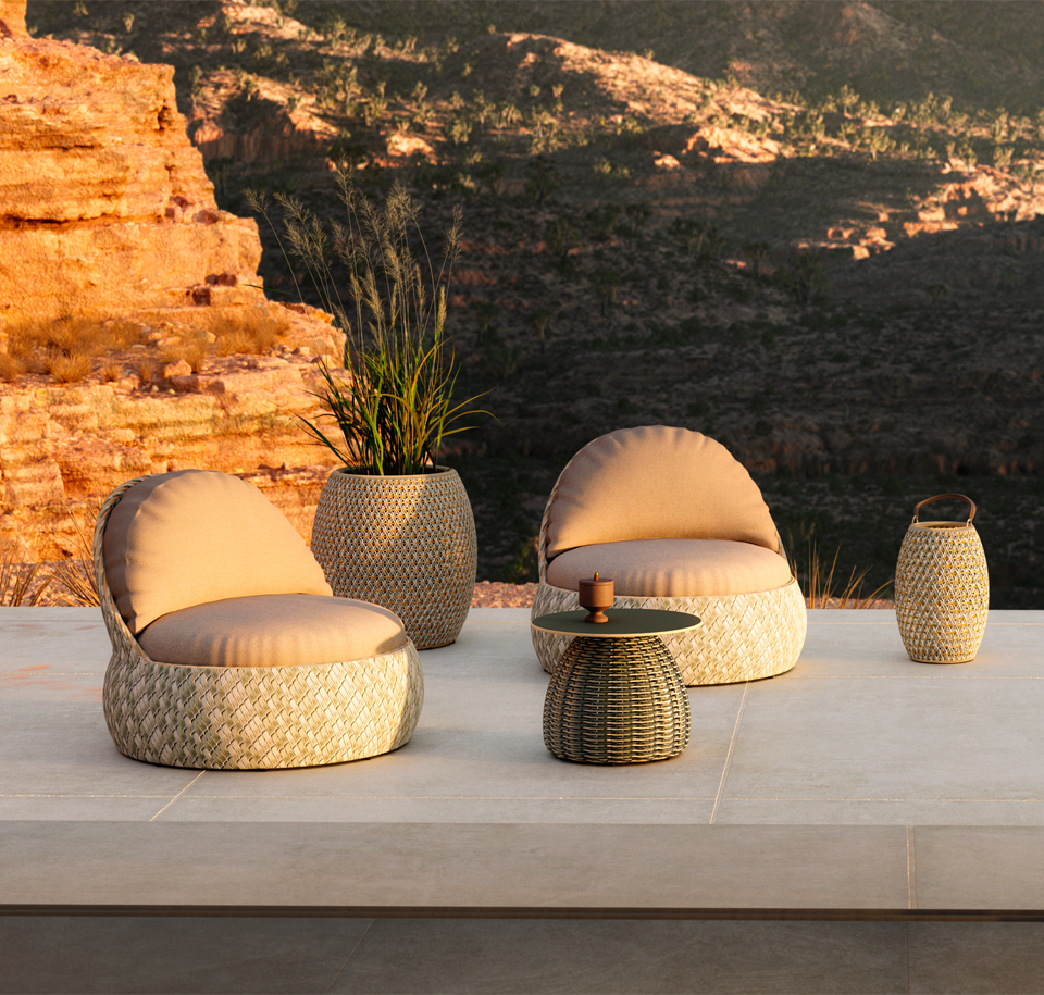 Sengfelder Dedon - Outdoor-Pflanztopf Dala Planter L