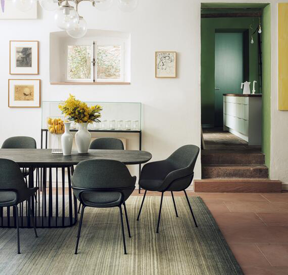 Sengfelder Freifrau - Stuhl Theia Armchair High