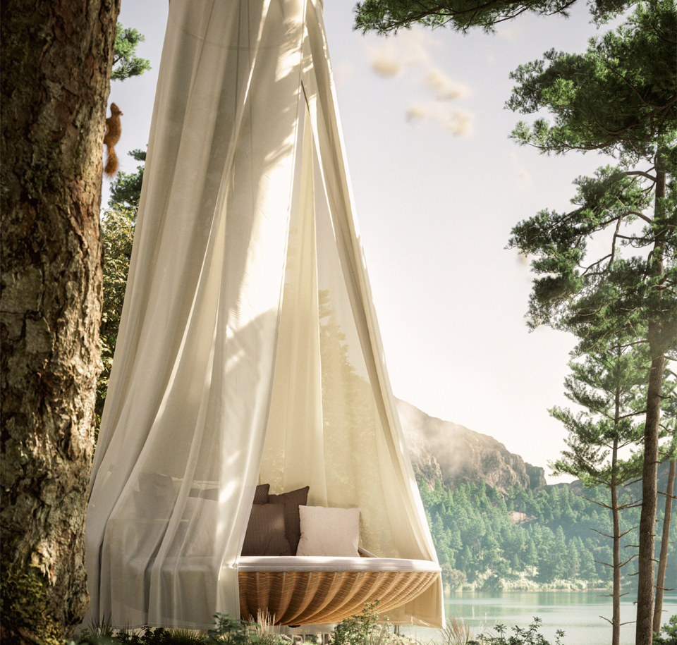 Sengfelder Dedon - Outdoor-Daybed Swingrest