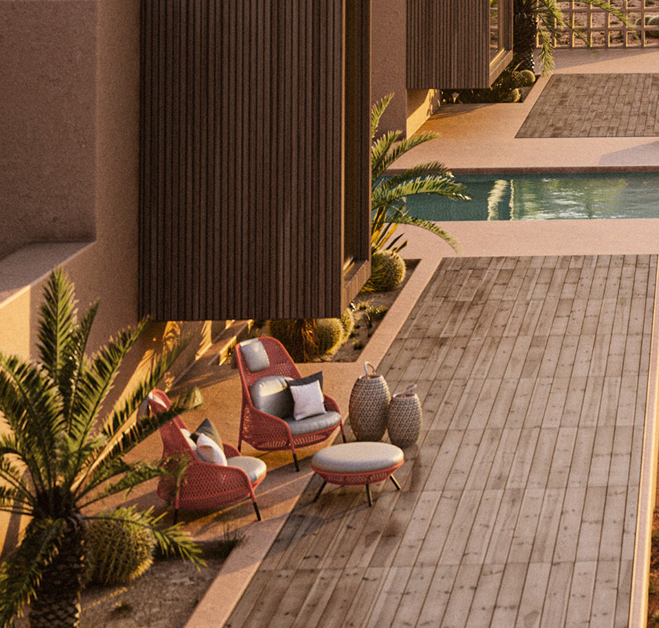 Sengfelder Dedon - Outdoor-Leuchte Dala Lantern L