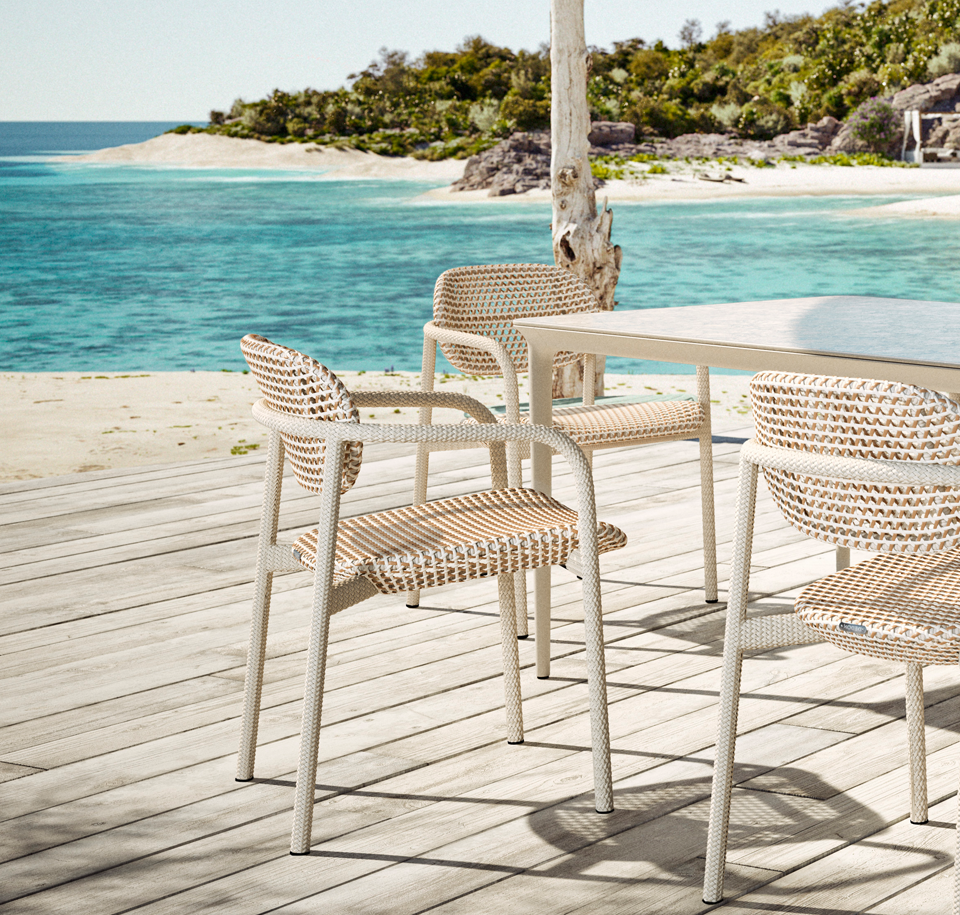 Sengfelder Dedon - Outdoor-Armlehnstuhl Roii