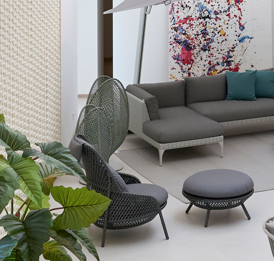 Sengfelder Dedon - Outdoor-Leuchte Scoora Lantern L