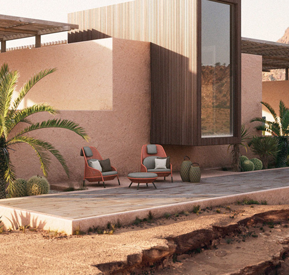 Sengfelder Dedon - Outdoor-Pflanztopf Dala Planter L